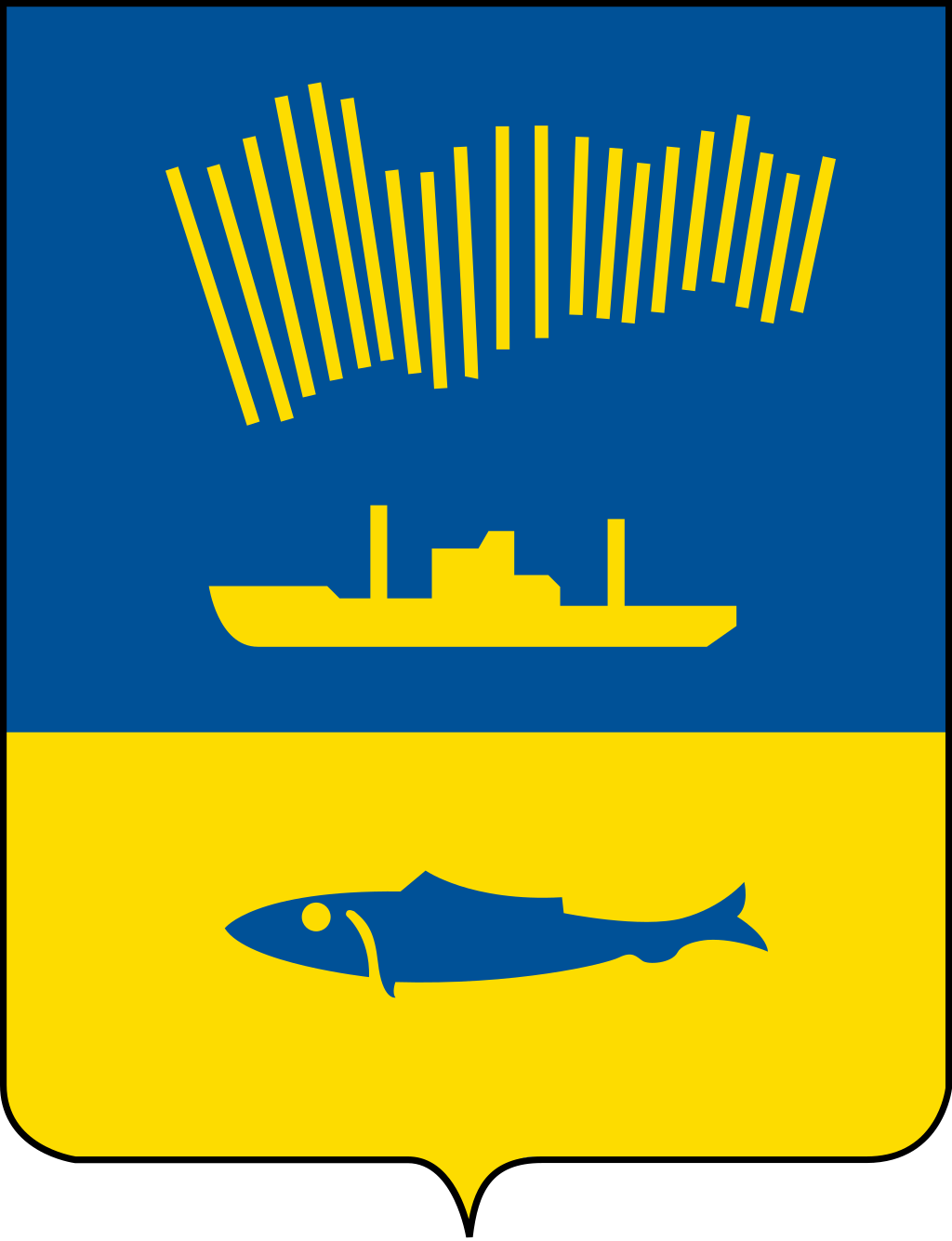 Официальный герб: Мурманск